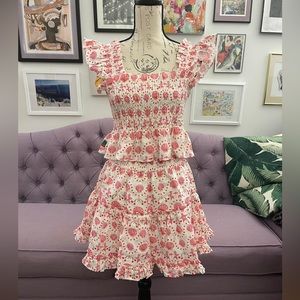 Hill House - Mermaid Print Paz Top and Skirt - LG